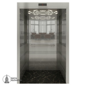 قیمت کابین آسانسور استیل کد 3771 ALBORZ نقره ای