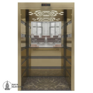 کابین آسانسور استیل کد 3771 ALBORZ