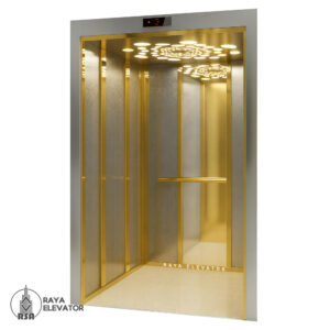 کابین آسانسور استیل کد 3786 RAYKA نقره ای