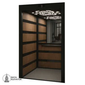 کابین آسانسور ام دی اف استیل کد 3783 MAHON