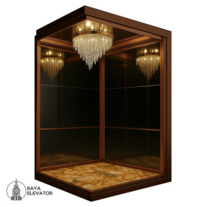 قیمت کابین آسانسور کد 3781 TOSKA رزگلد