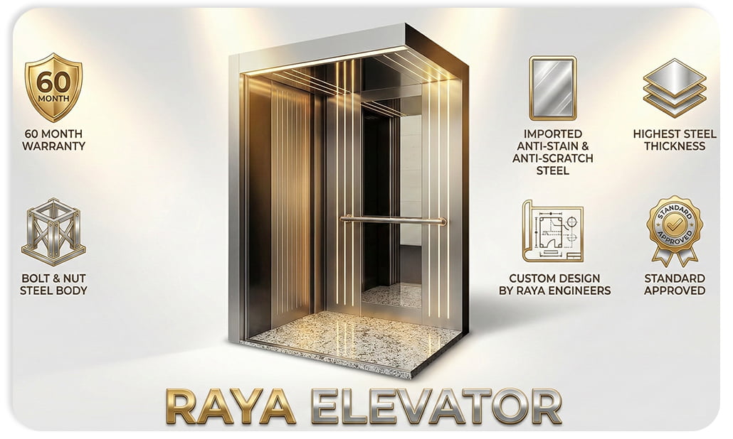 کابین آسانسور مدرن