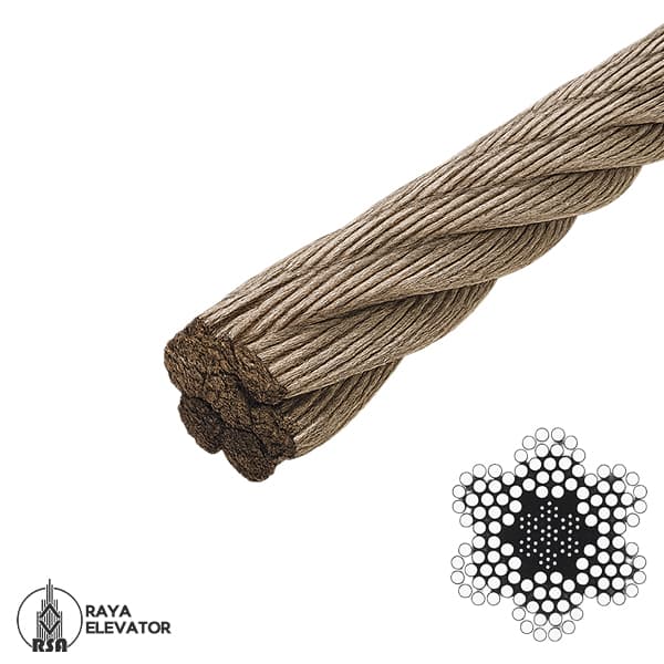 سیم بکسل گوستاولف آلمان نمره8 کنف فولاد PAWO F7