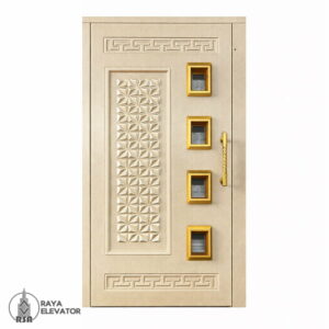 درب لولایی آسانسور کد 6057