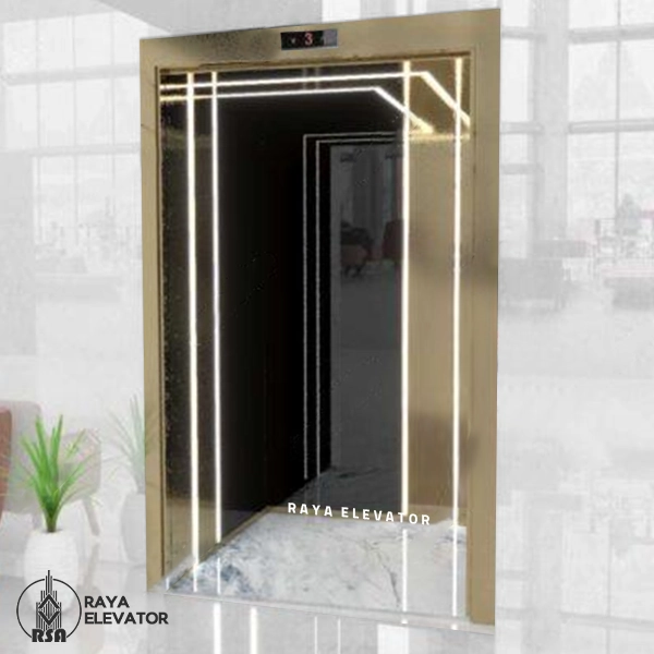 کابین آسانسور استیل کد 3759 SIVAN