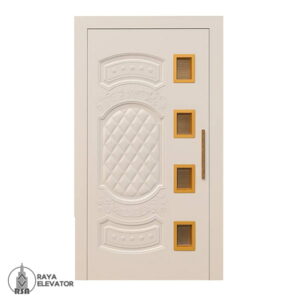 درب لولایی آسانسور کد6069 طرح لاوین
