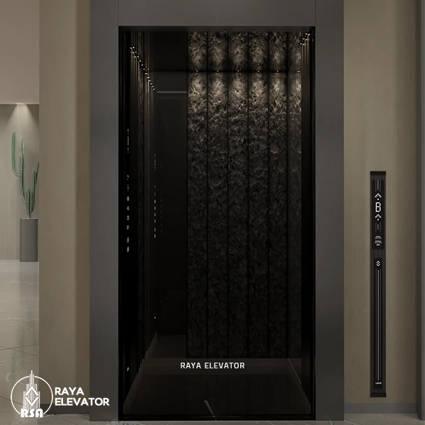 کابین آسانسور مدل لاوا مشکی