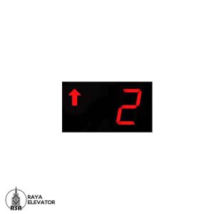 صفحه نمایش آسانسور سون سگمنتی مدلN2