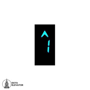 صفحه نمایش آسانسور سون سگمنتی مدلN9