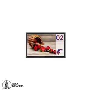 نمایشگر داخل آسانسور LCD مدل P4 پخش فیلم