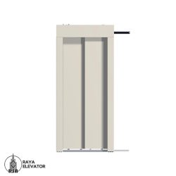 درب طبقه روانکار عرض70 تلسکوپی دولته