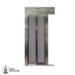 درب طبقه سلکوم یاران عرض90 دولته تلسکوپی