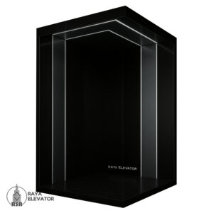 قیمت کابین آسانسور کد ۳۲۲۸ مدل هاکان نقره ای