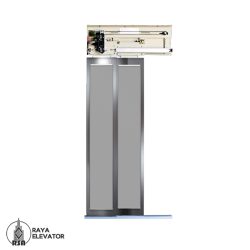 درب کابین سلکوم یاران عرض70 دولته تلسکوپی