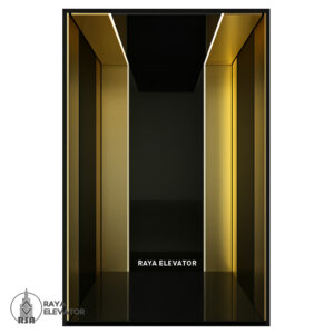 قیمت کابین آسانسور کد ۳۲۲۴ مدل جنرال طلایی