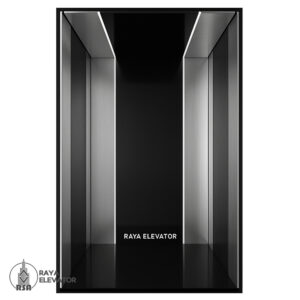 کابین آسانسور کد ۳۲۲۴ مدل جنرال نقره ای