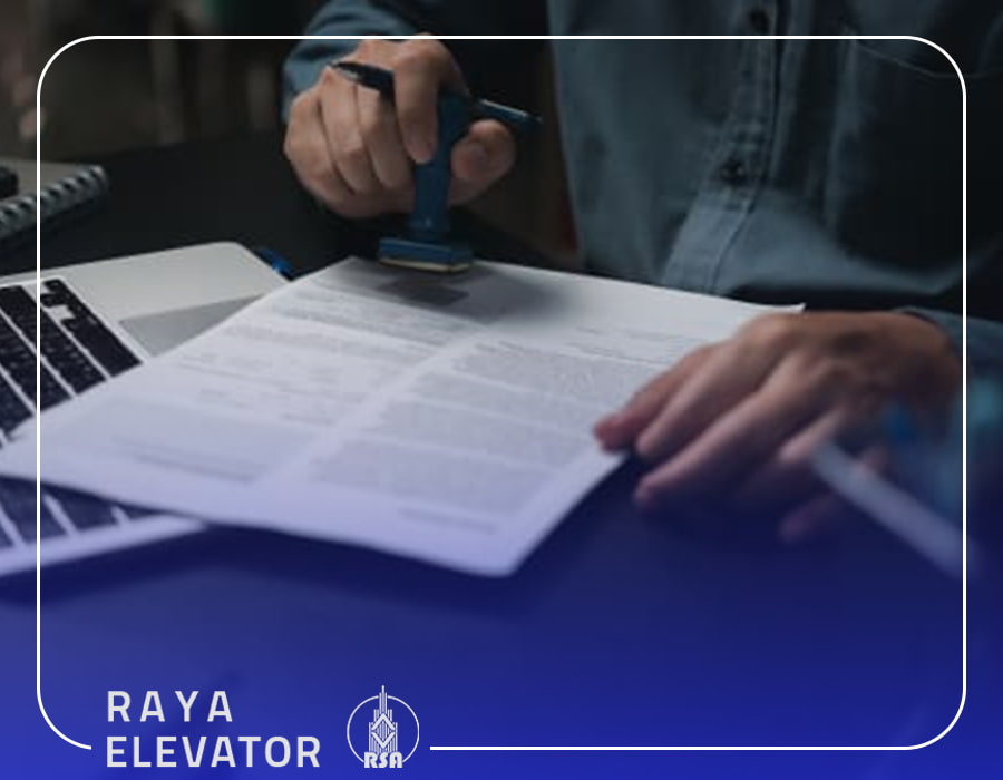 استعلام پروانه طراحی و مونتاژ آسانسور