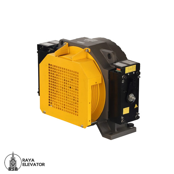 موتور گیرلس آسانسور ABB ظرفیت 6نفره مدلG39 توان 3.9کیلووات