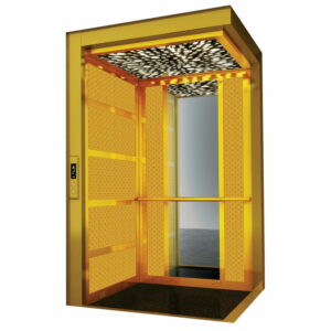 کابین استیل طلایی