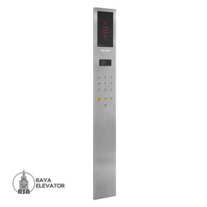 شستی کابین آسانسور مدل آتور استیل سیلور