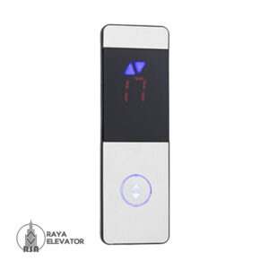 قیمت شستی طبقه آسانسور مدل لورون استیل سیلور