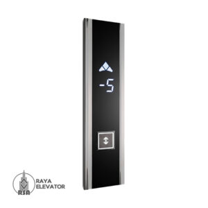 خرید شستی طبقه آسانسور مدل مارس استیل سیلور