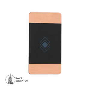 قیمت شستی طبقه آسانسور مدل هلیو استیل رزگلد