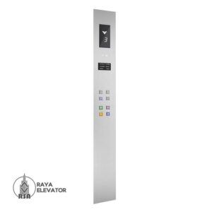 قیمت شستی کابین آسانسور مدل الیت استیل سیلور