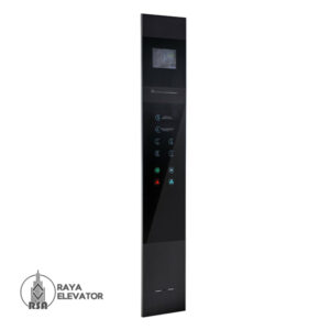 شستی کابین آسانسور مدل میرا استیل دودی