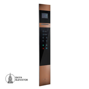 خرید شستی کابین آسانسور مدل میرا استیل رزگلد