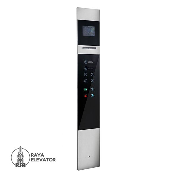 قیمت شستی کابین آسانسور مدل میرا استیل سیلور