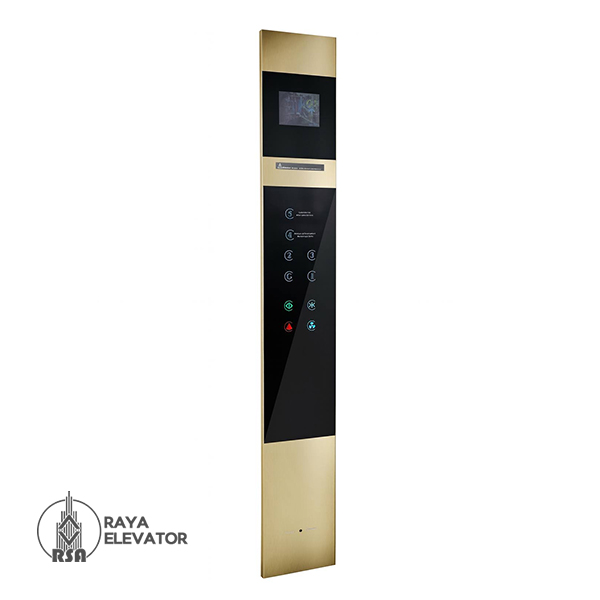 شستی کابین آسانسور مدل میرا استیل گلد