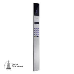 شستی کابین آسانسور مدل نوا استیل سیلور