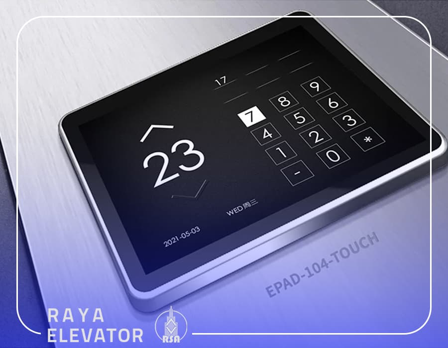 شستی آسانسور لمسی