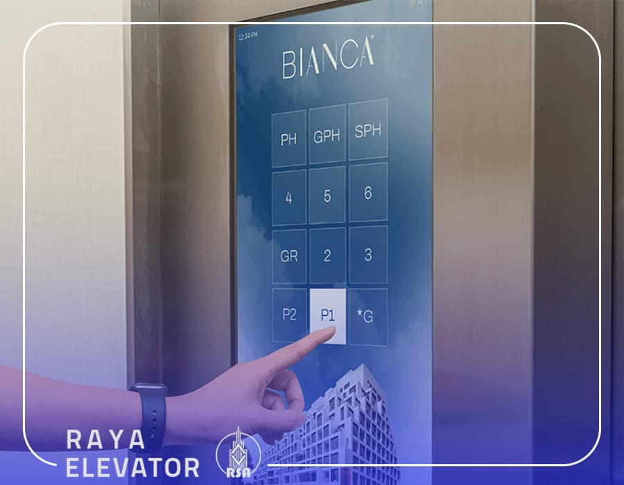 قیمت آسانسور لمسی