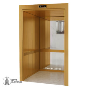 کابین آسانسور استیل کد 3760 LUTOS طلایی1