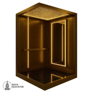 کابین آسانسور استیل کد3862