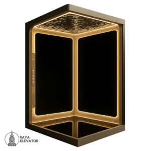 کابین آسانسور استیل کد3867