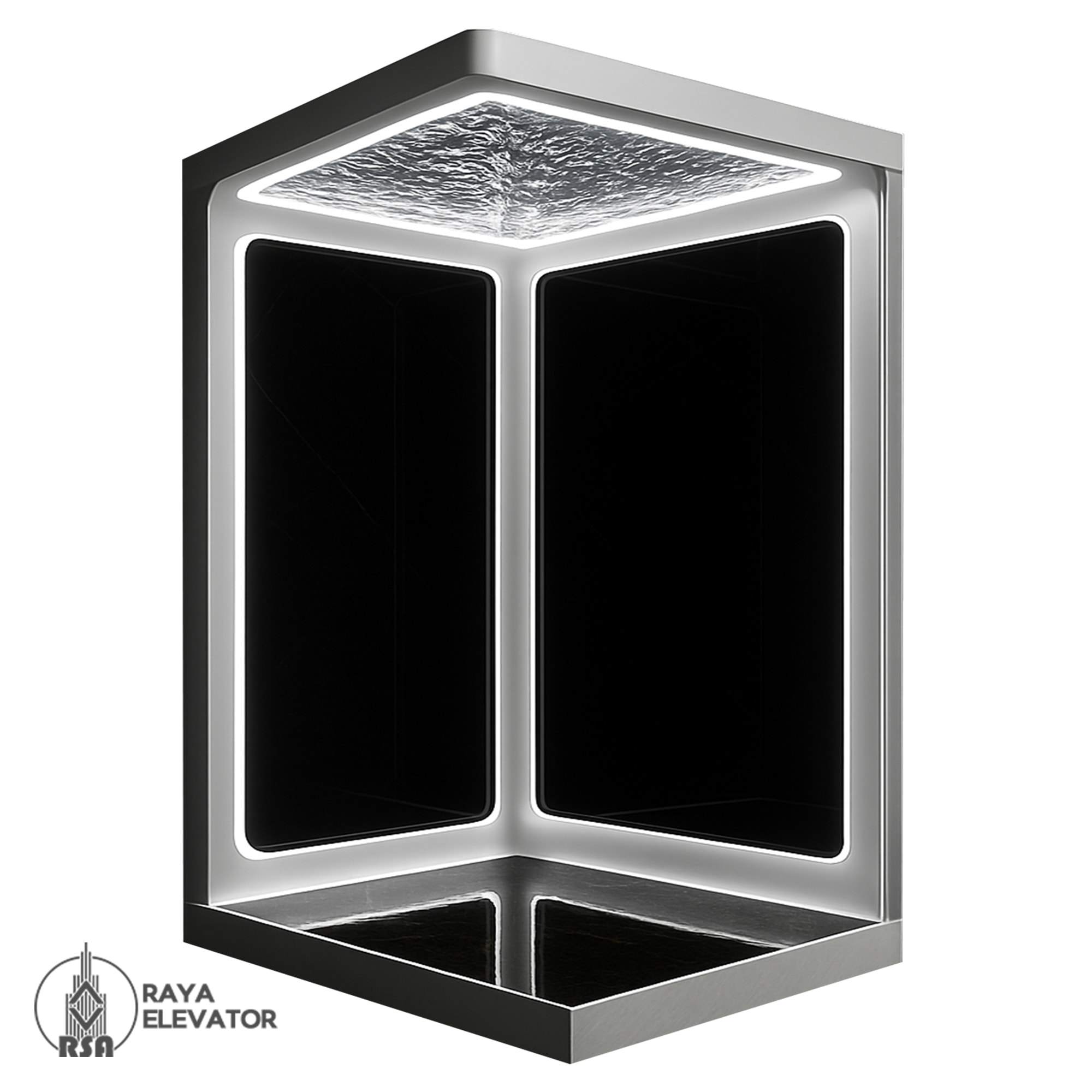 کابین آسانسور لوکس سیلور