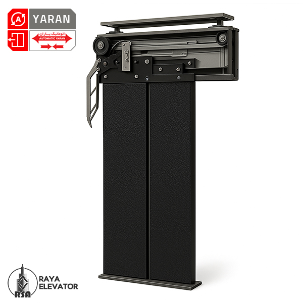 قیمت درب کابین نیمه اتوماتیک سماتیک یاران مشکی چرمی
