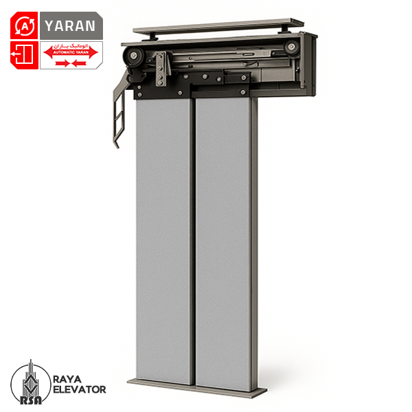 درب کابین نیمه اتوماتیک سماتیک یاران نقره ای