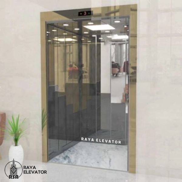 کابین آسانسور استیل کد 3762 ROYAL