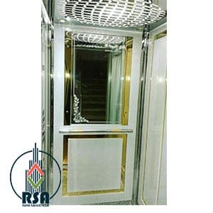 کابین آسانسور ام دی اف کد۳۵۶۳ | ساخت کابین آسانسور