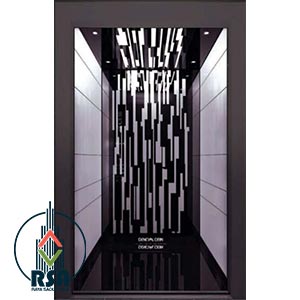 کابین آسانسور استیل کد3513 | ساخت کابین آسانسور