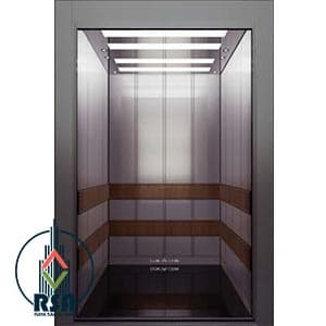 کابین آسانسور استیل کد۳۵۲۴ | ساخت کابین آسانسور