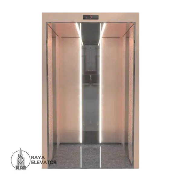 کابین آسانسور استیل کد3757
