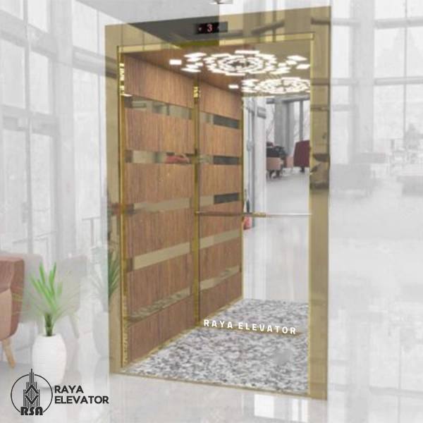 کابین آسانسور ام دی اف استیل کد 3783 MAHON