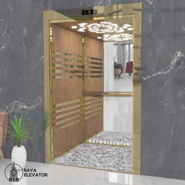 کابین آسانسور ام دی اف استیل کد 3782 VARNA