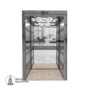کابین استیل گندمی کد2026 | خرید انواع کابین آسانسور